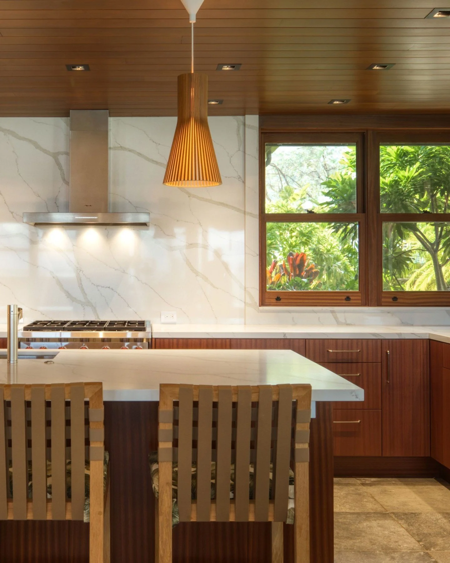 Let's hear it for wood-adorned ceilings! Which of these Hawaii architecture projects from WhiteSpace Architects featuring ceilings with wood beams is your favorite?
Featured projects:
Niuiki Residence
Kauai Residence
Portlock Residence
Kailua Cliff