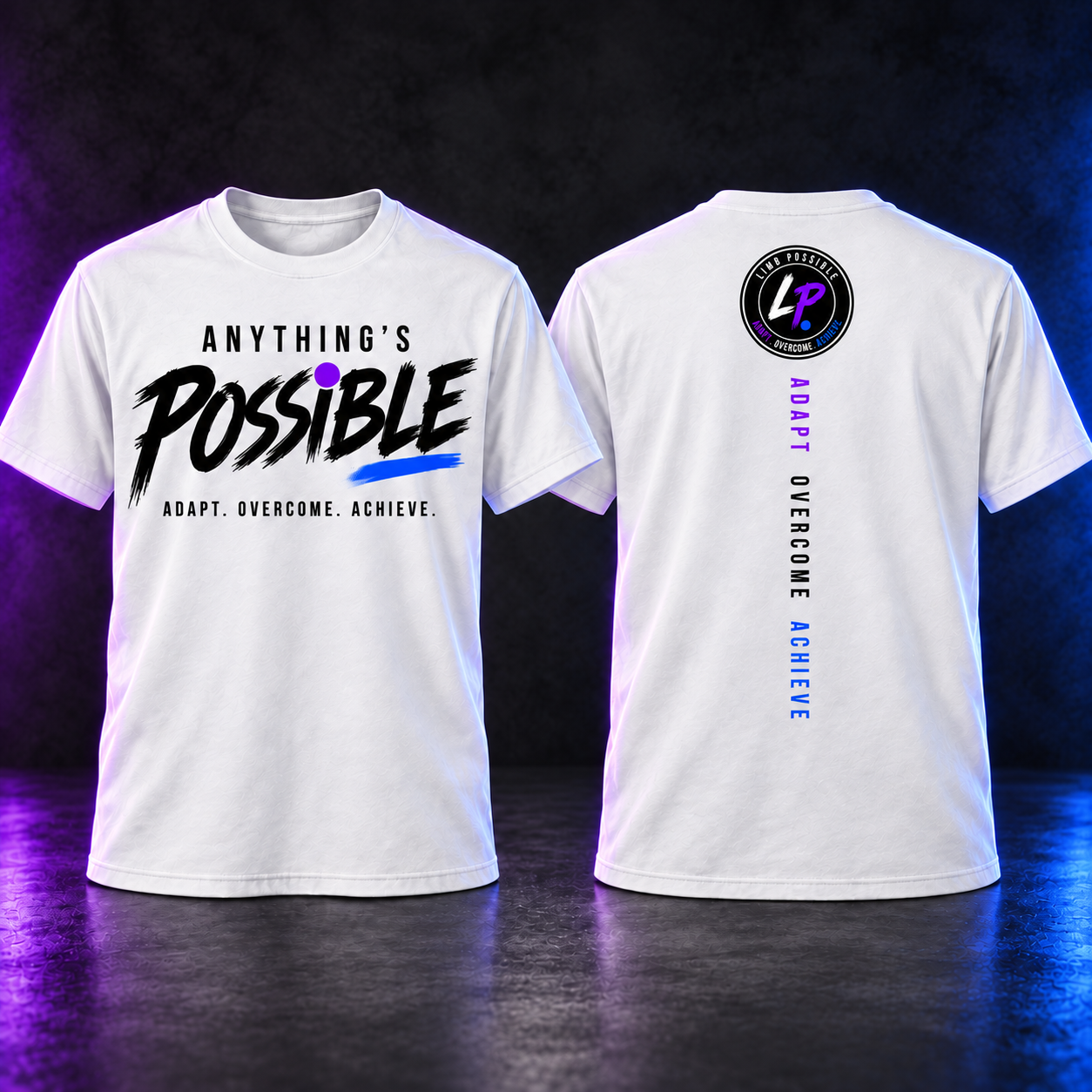 Anything's Possible White T-Shirt -Special Edition