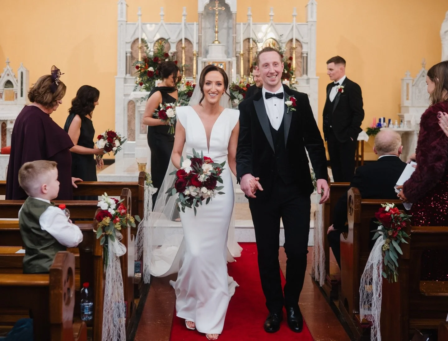 The new Mr &amp; Mrs Maguire 🤍

Thank you for the most perfect day
 @breegey93 &amp; Brian

As always a massive thanks to @juliemckiernan_ working along my side. 

Team:
@cmp_productions 
@bouquets2banquet 
@ellen.lunney 
@edenhair_enniskillen @rose