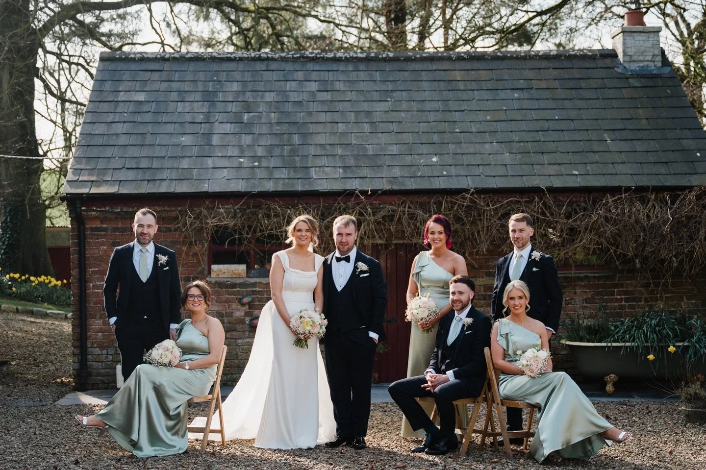 Mr&amp;Mrs Begley 🤍
.
Oh my goodness the weather yesterday was incredible for Alicia &amp; John, smiles all day for this fab couple with endless sunshine.  #thebestday #weddingphotography #wedding #irishweddingphotographer #irishbride 
@aliciamcgold