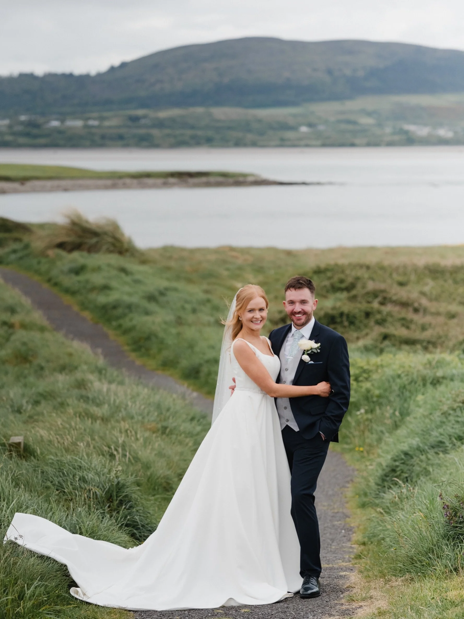 Aisling &amp; Conor 🤍
.
Thank you so so much for today. A very special day with you all. @aisling.morris 
.
@pearlsandlacebb @feehilysflorists @radissonsligo #weddingday #bride #wildatlanticway #rossespoint #silgo