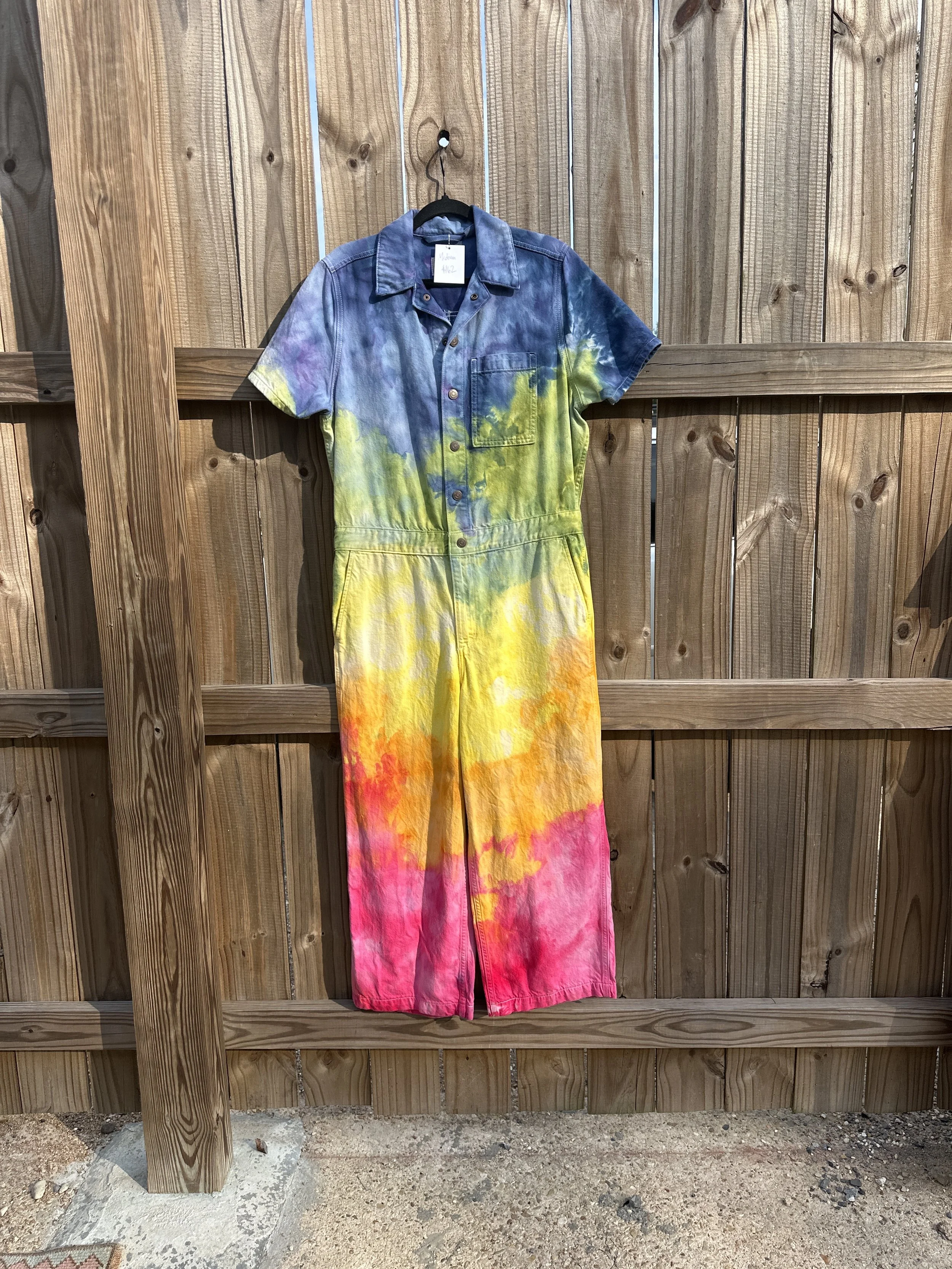 Rainbow Cropped Levi’s- Medium