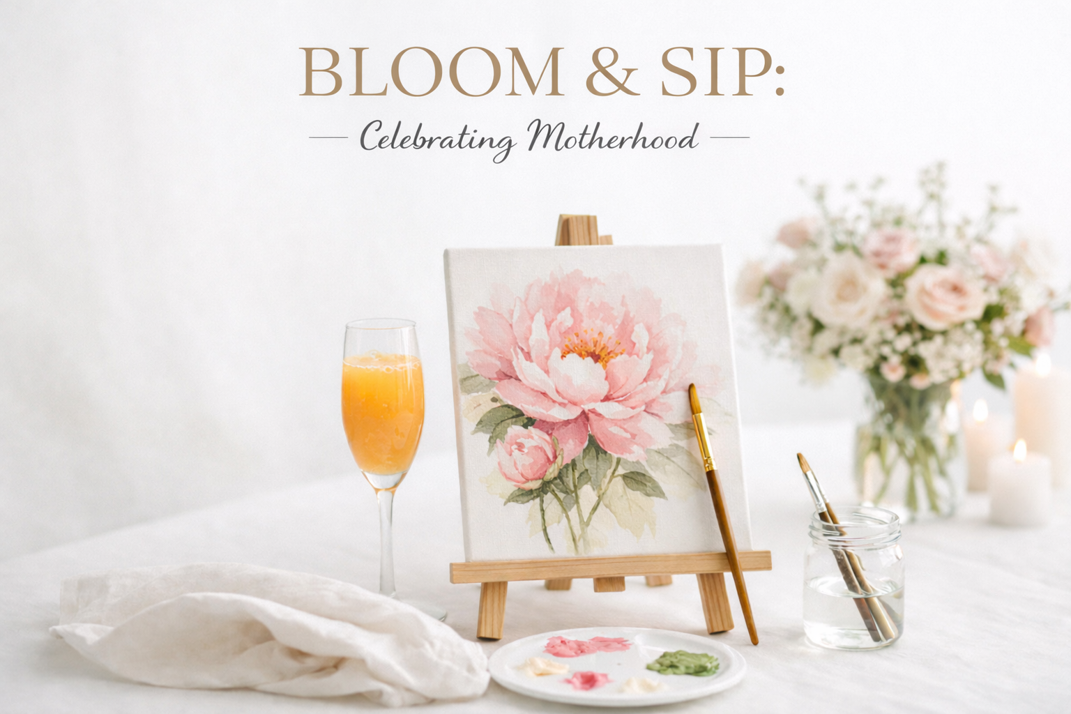 Bloom & Sip Experience Pass: Mother's Edition