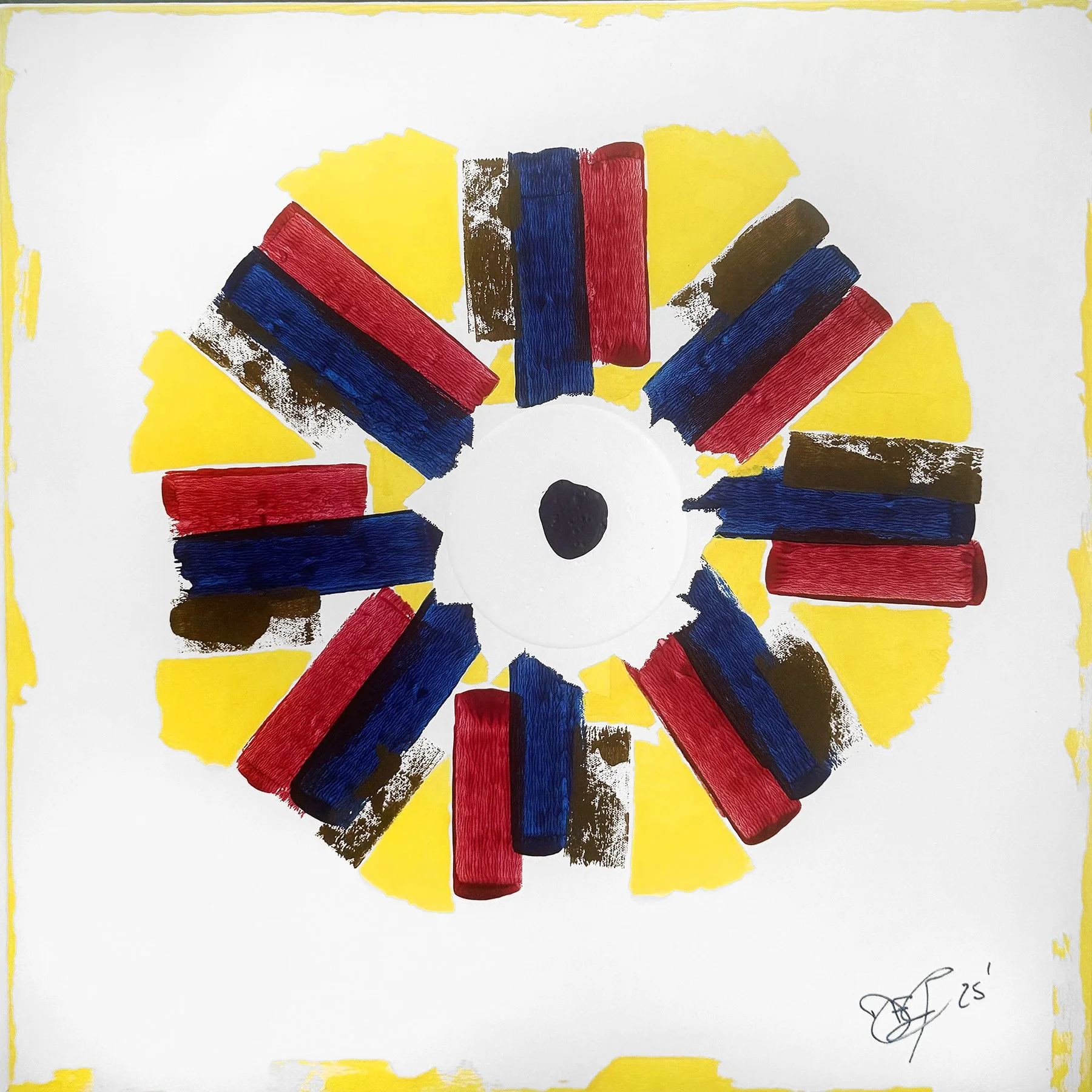 'I Can See Clearly' by David Goldstein - Abstract Painting