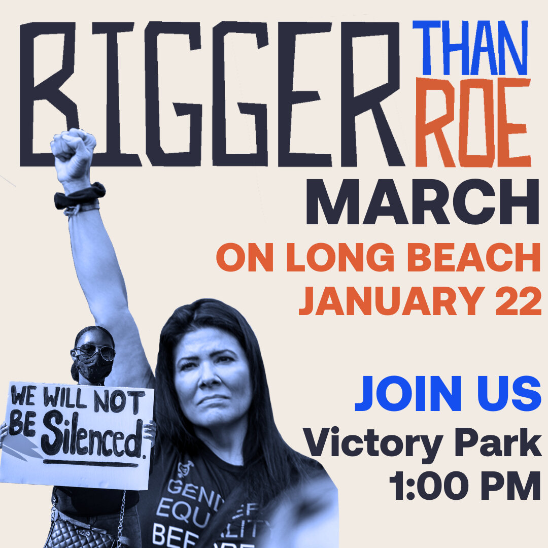 Women&rsquo;s lives are bigger than Roe. Reproductive freedom is #BiggerThanRoe. We are excited to partner with @WomensMarch on the Bigger Than Roe March. Our priorities? Protect Our Freedoms. Support Working Families. Side With the Future. Join us n