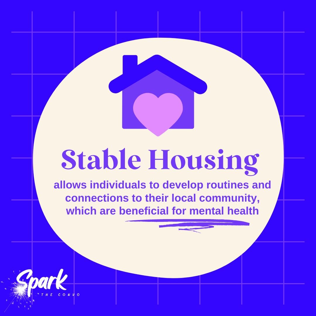 🏡Did you know that stable housing allows
individuals to develop routines and connections to
their local community, which are beneficial for
mental health? So, let&rsquo;s work towards voting for
more public housing and resources to keep people
off t