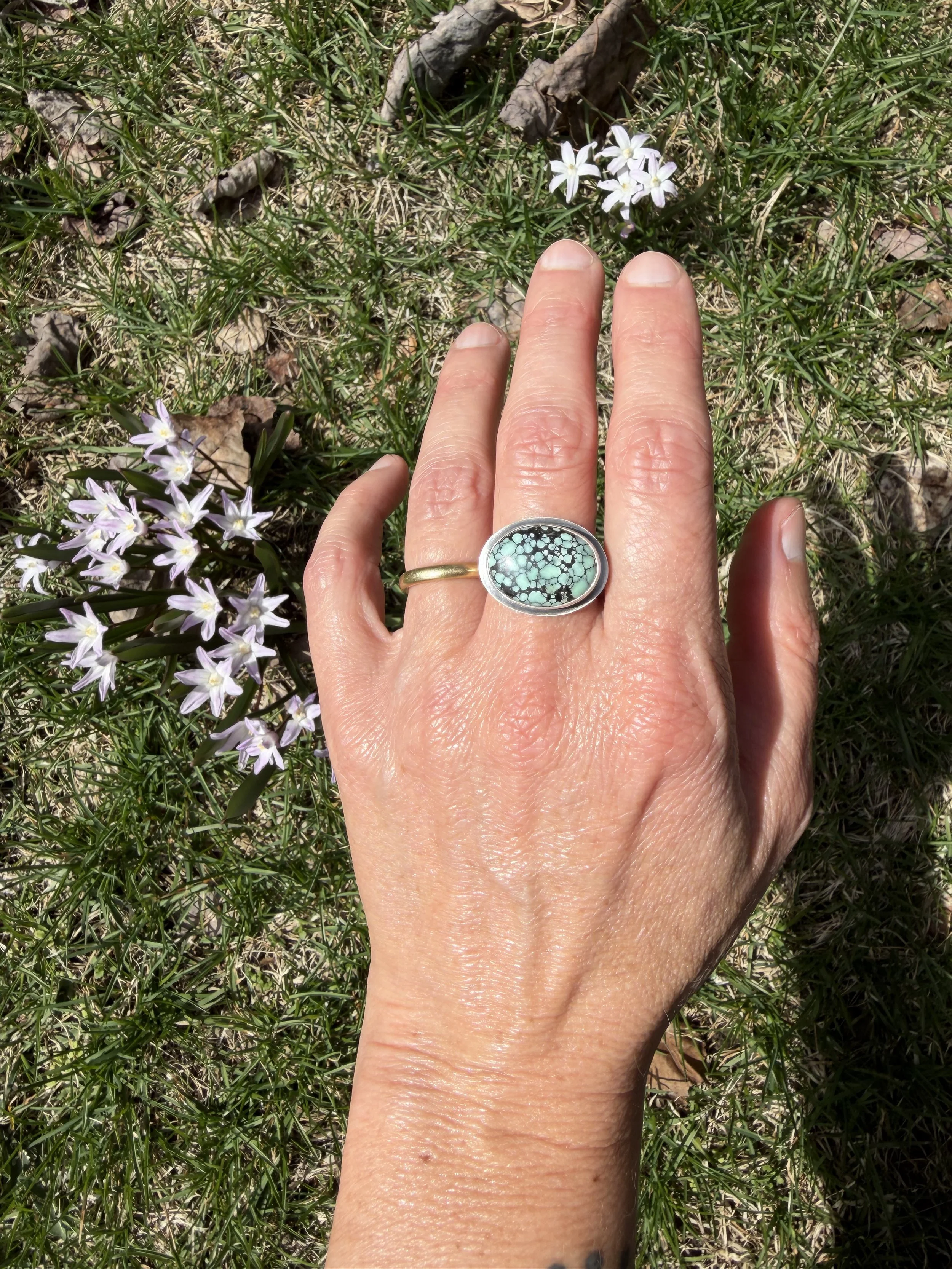 East/West Desert Bloom Ring