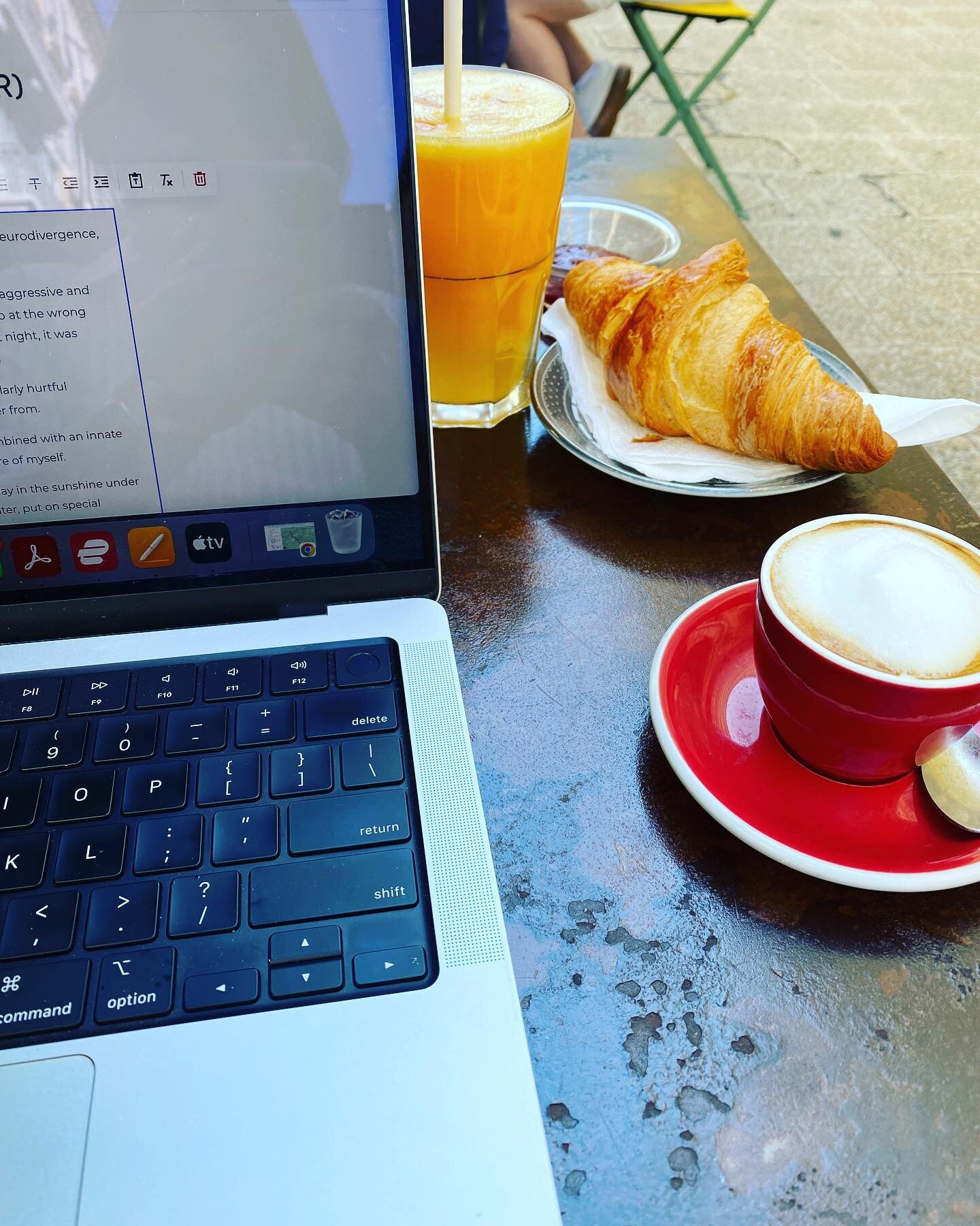 While the handful of beautiful photos I share are one part of life here, there is also this part, where I choose to find joy in a French breakfast while I blog about really hard things. 

I have so many unpublished blogs sitting in the background. Lo