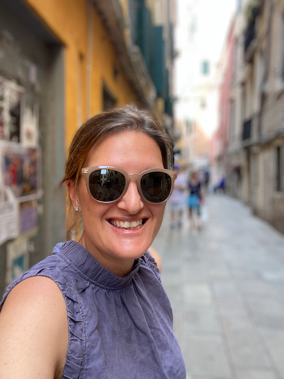 Jessie in Venice, Italy