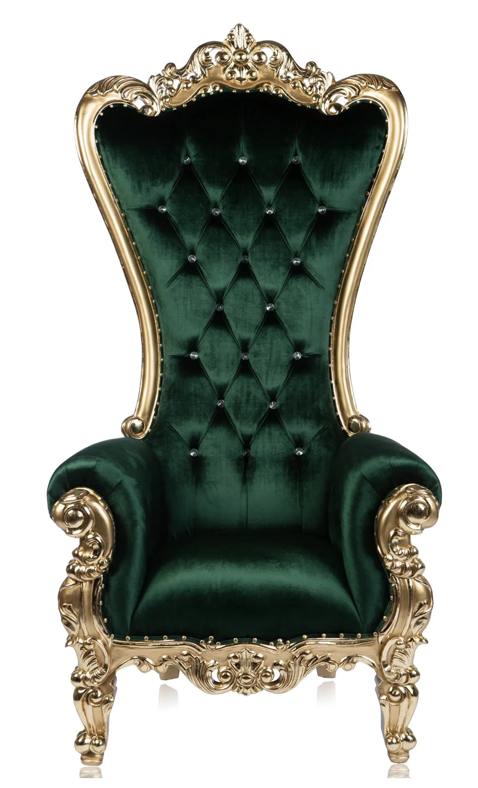 Emerald Green Throne Chairs