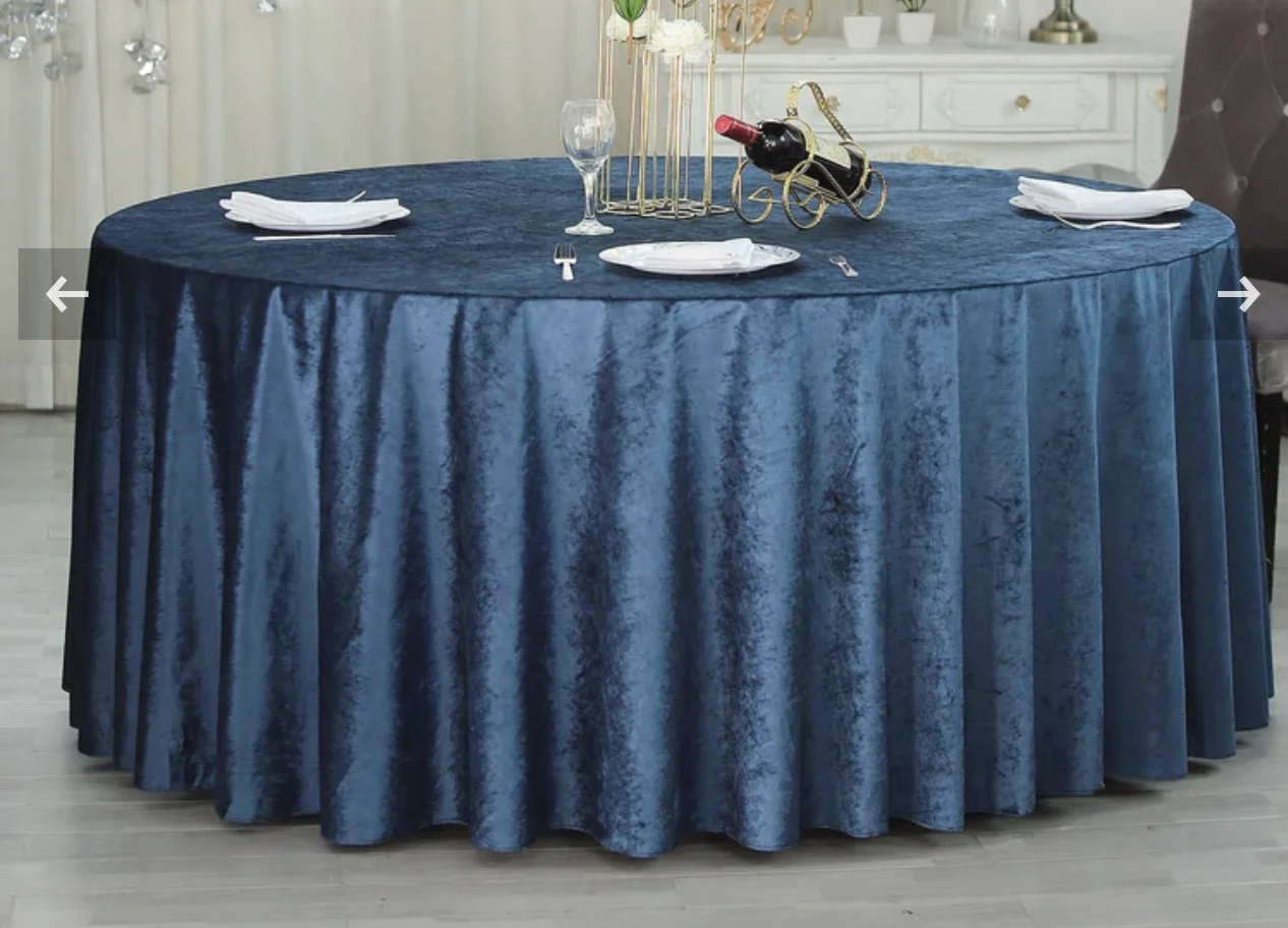 Navy Blue Velvet