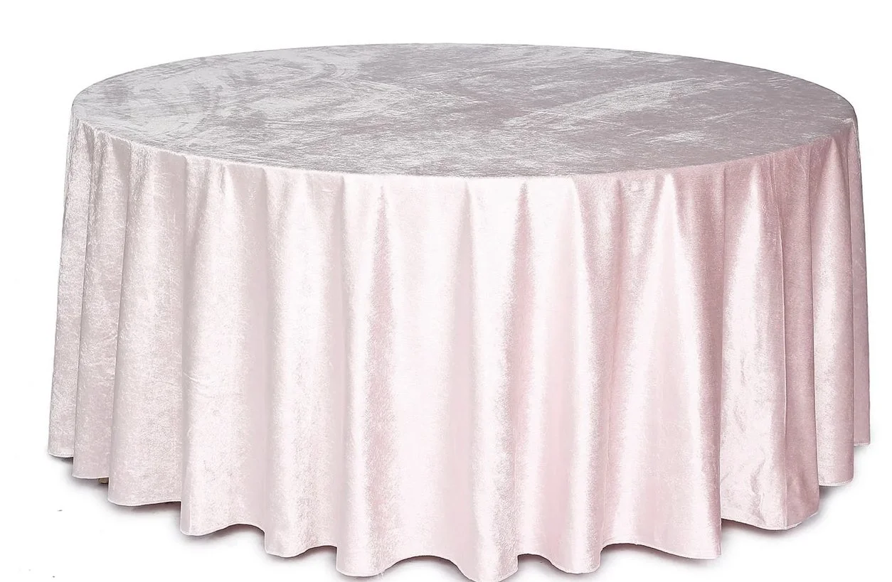 Blush Velvet 120 inch