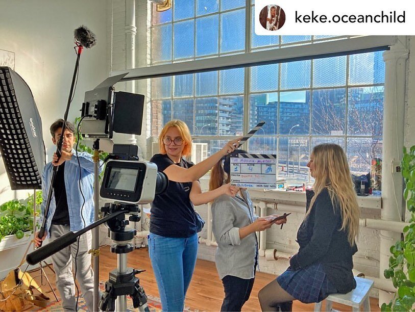 Studio Sage is happy to be  part of this amazing feature film 🎬☘️🌝

Posted @withrepost &bull; @keke.oceanchild On set today with this amazing team 🎬🙌🏼

#indiefilm #onsetlife #onset🎥🎬