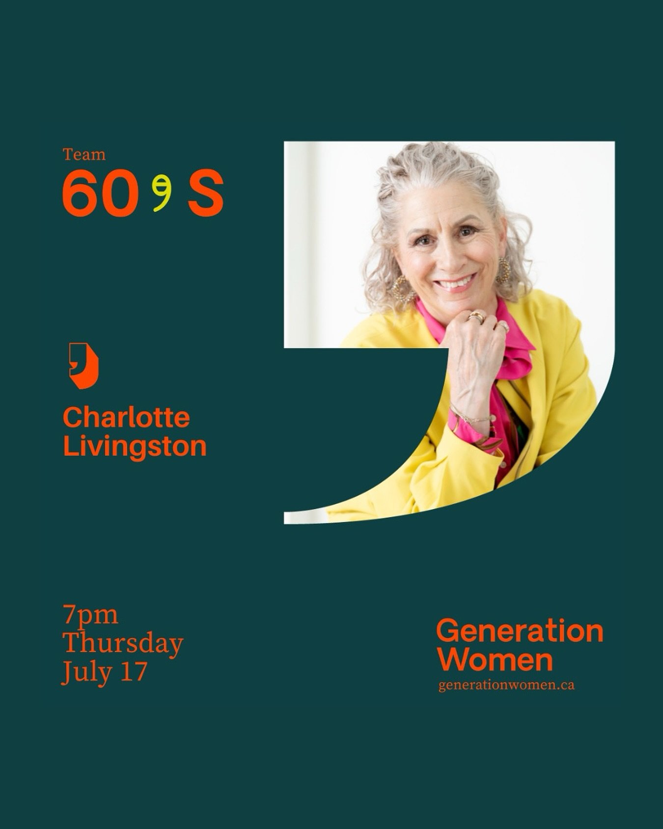 Meet Team 60s: Charlotte Livingston 💘

Style icon, storyteller, and soul with a whole lot of sparkle &mdash; Charlotte Livingston (@style.with.charlotte ) is joining our July 17th lineup for Meet-Cute: Stories of Falling in Love.

Whether she&rsquo;