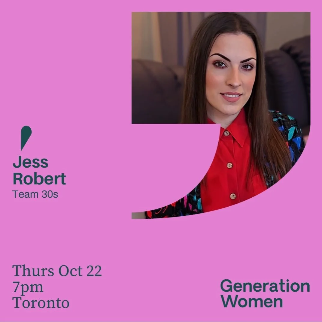 🔥 MEET TEAM 30s: JESS ROBERT! 🔥

Your 30s are for unlearning the rules, trusting your gut, and realizing that the life you&rsquo;re supposed to live might look nothing like the one you actually want.

It&rsquo;s about finding your voice, owning you