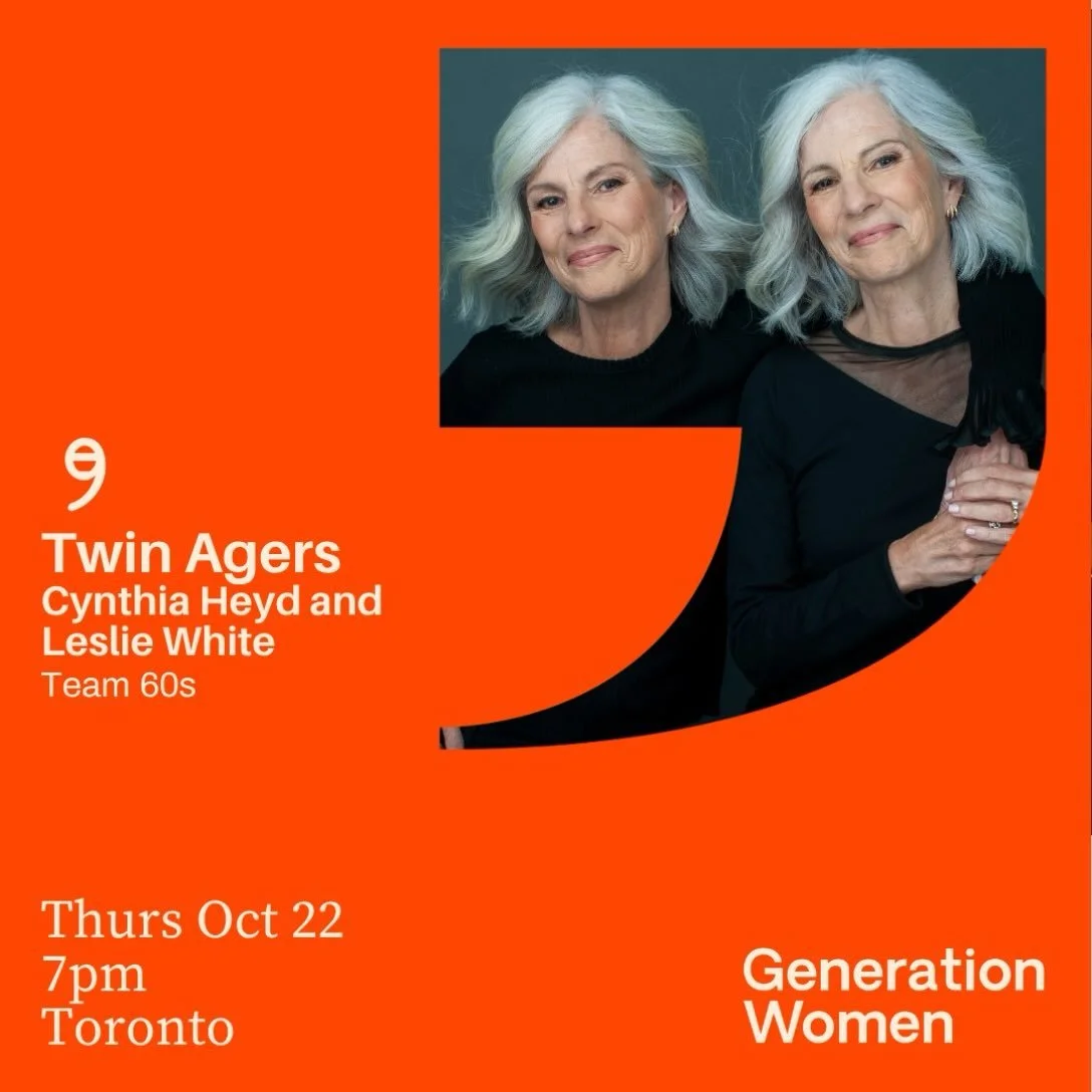 🔥 MEET TEAM 60s: THE TWINAGERS! 🔥

Double the trouble. Double the wisdom. Absolutely zero interest in acting their age.

Meet Cynthia Heyd &amp; Leslie White, aka The Twinagers 👯&zwj;♀️

Aging advocates, content creators, and two women on a missio