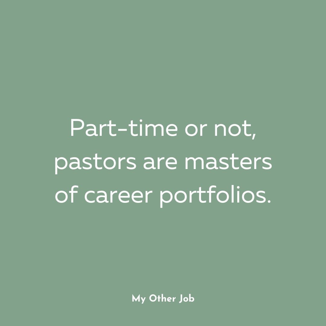 Pastors are often generalists with varied skills. How do we talk about and honor these varieties of gifts? One idea: use the language of career portfolios.

#multivocational #bivocational #clergy