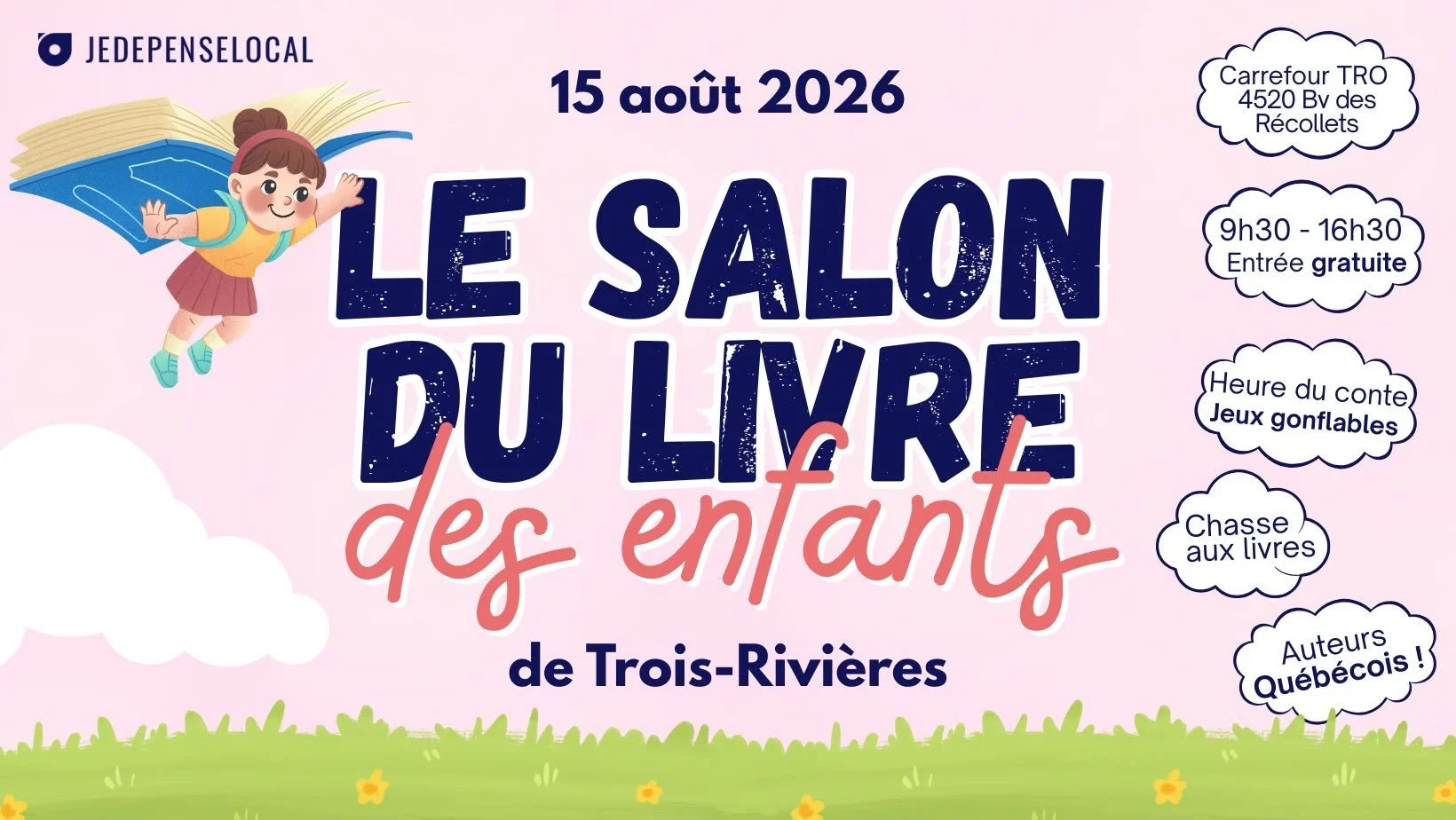 Salon du Livre pour enfants par Je déPENSE local