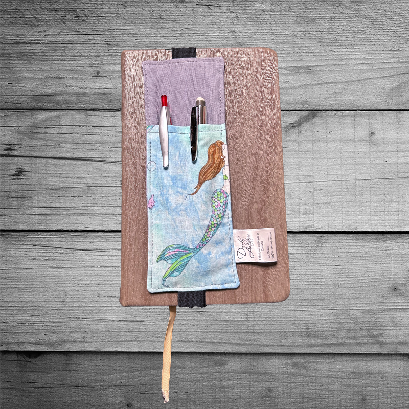 Porte-crayons pour carnets - Motifs de sirènes