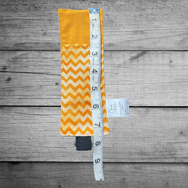 Porte-crayons Chevrons oranges 5.png