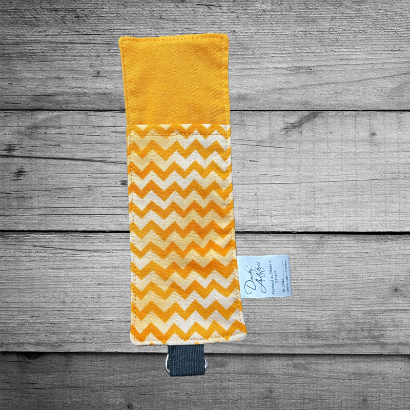 Porte-crayons Chevrons oranges 2.png