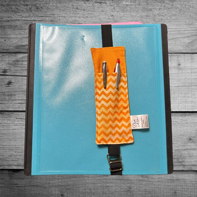 Porte-crayons Chevrons oranges 8.png