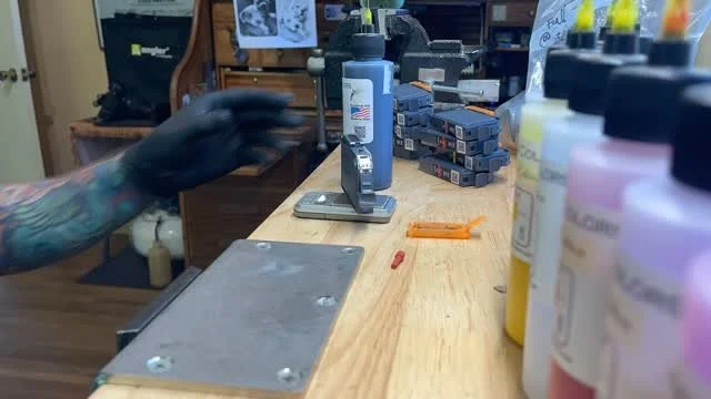 For those that know me, you’re probably not surprised I reset and refill the pigment for my printer. Ten cartridges is a lot. Haha. I’ve had this printer for almost a decade now, and it’s been wonderful to me. Gotta reset the chips