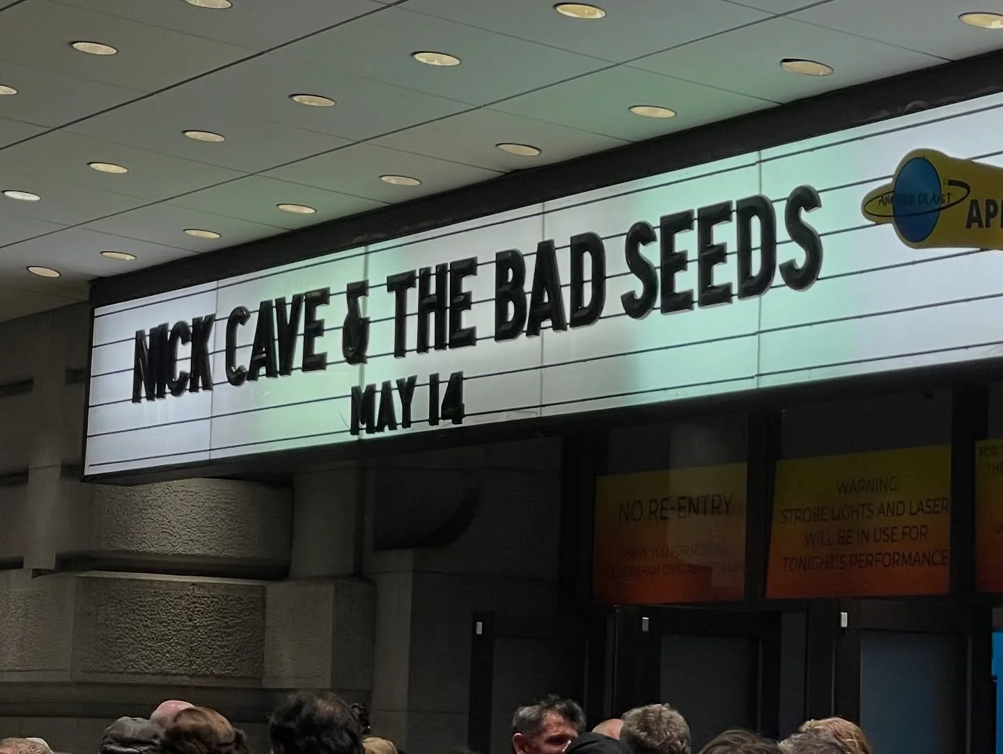 Can’t say thank you enough to my mrs for making this happen. Finally got to see one of my favorites, and it didn’t disappoint. It was amazing and emotional.
To make the night even more emotional, I finally got to put some of pops into t