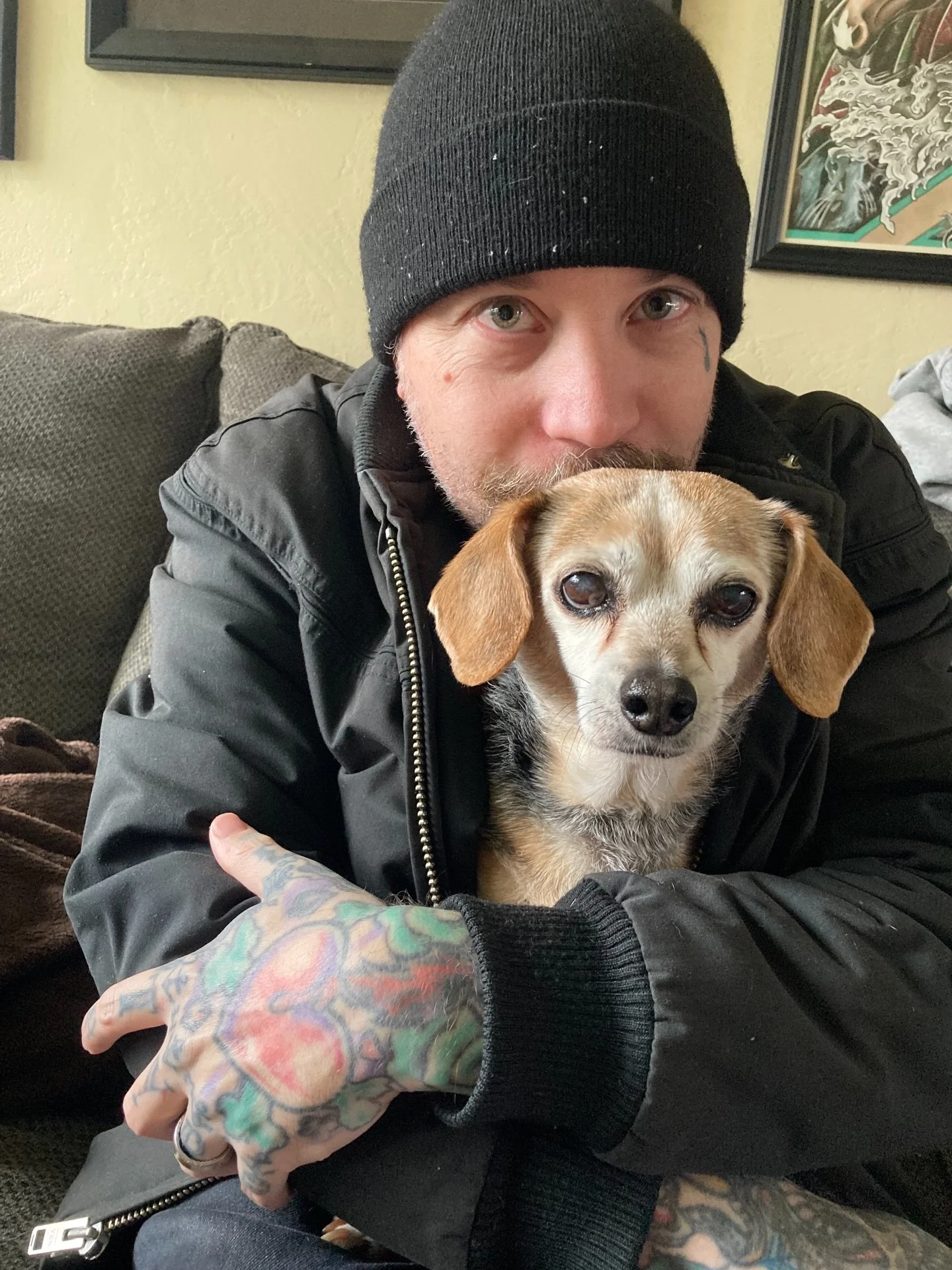 No creating today. 
Just hanging out.