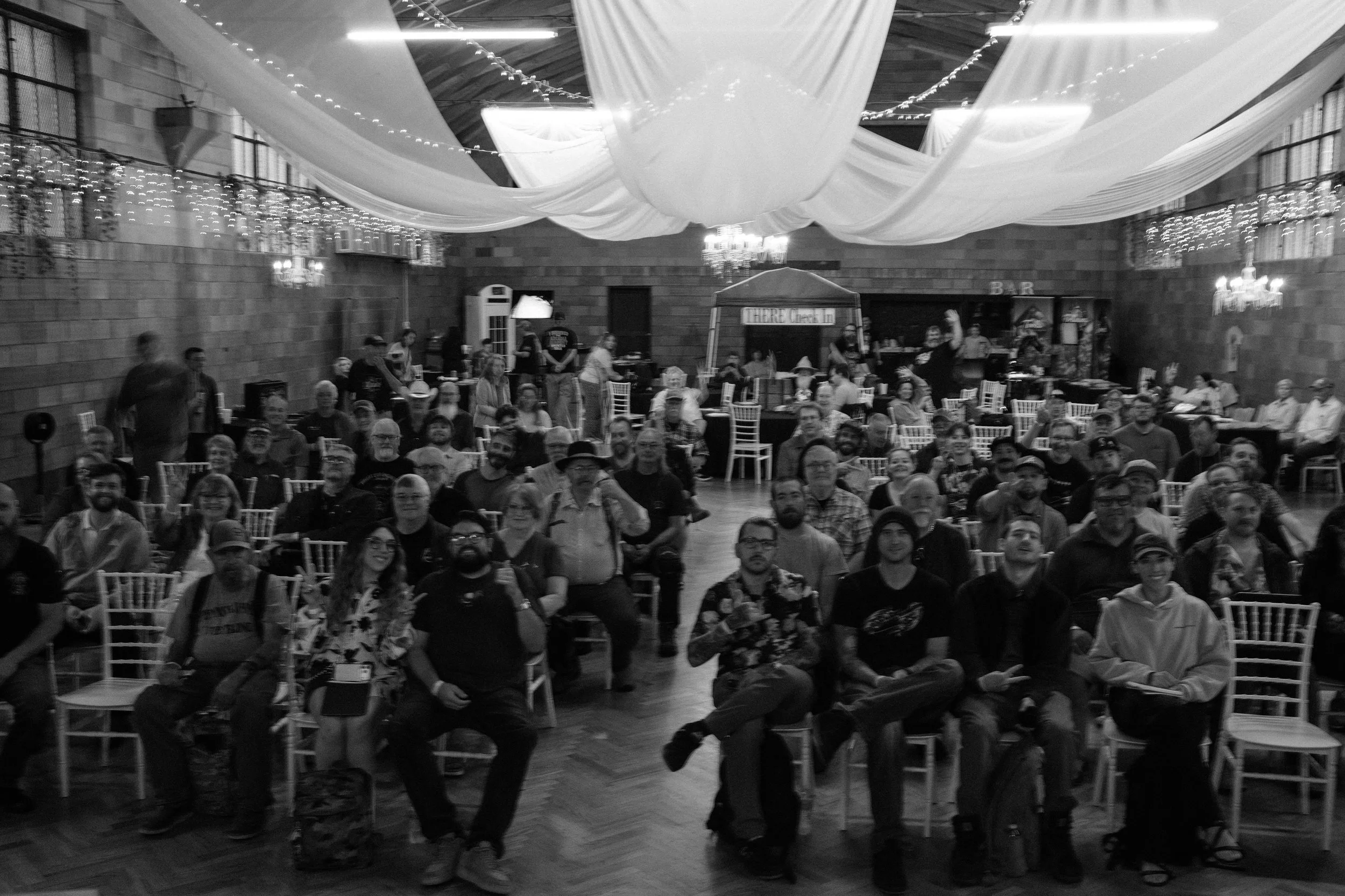 T.H.E.R.E. The Hand Engraving Retreat &amp; Expo
 
	What a weekend. 
 
  So I did not take as many photos as I would have liked to, I was simply so overwhelmed and in the moment, I didnt think about it. The one I did take from the stage at the beginn