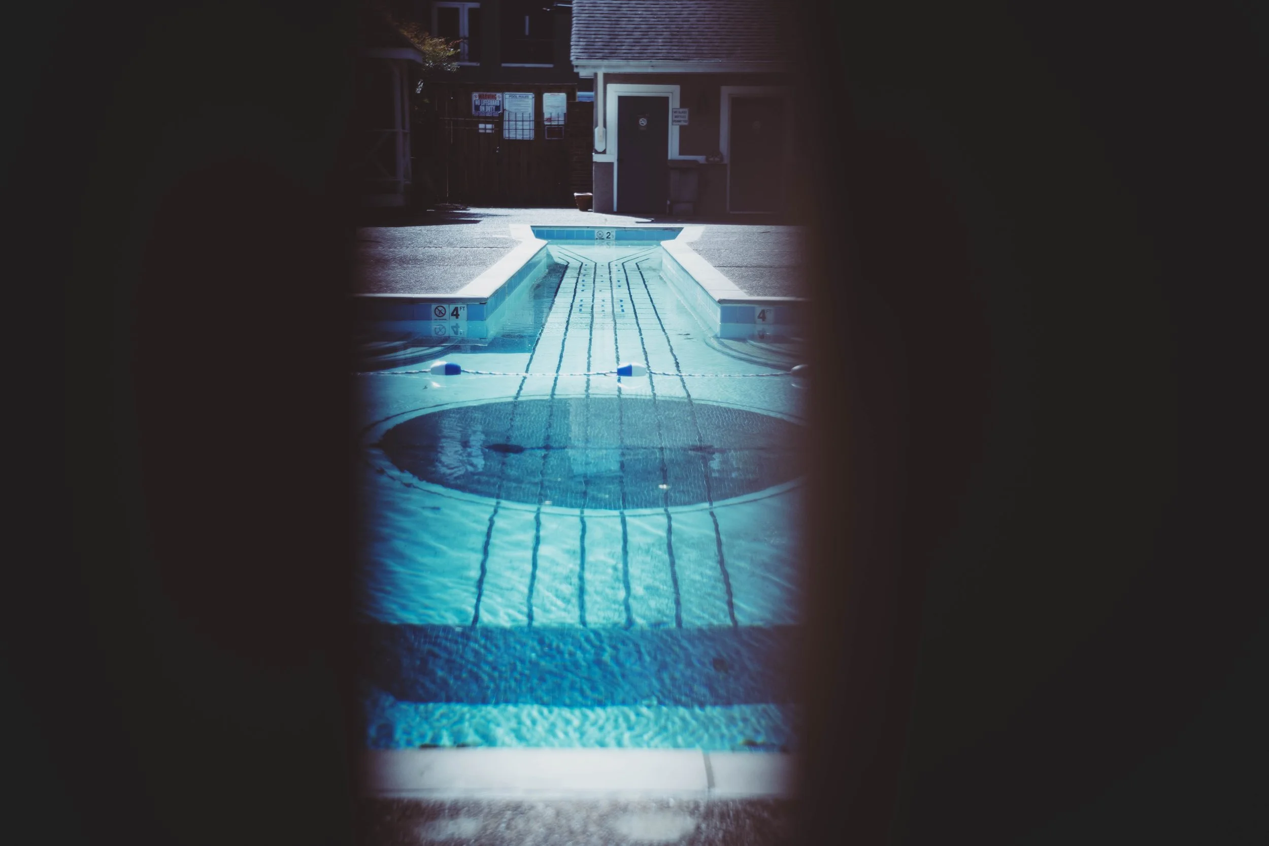 The tales this pool could tale. 