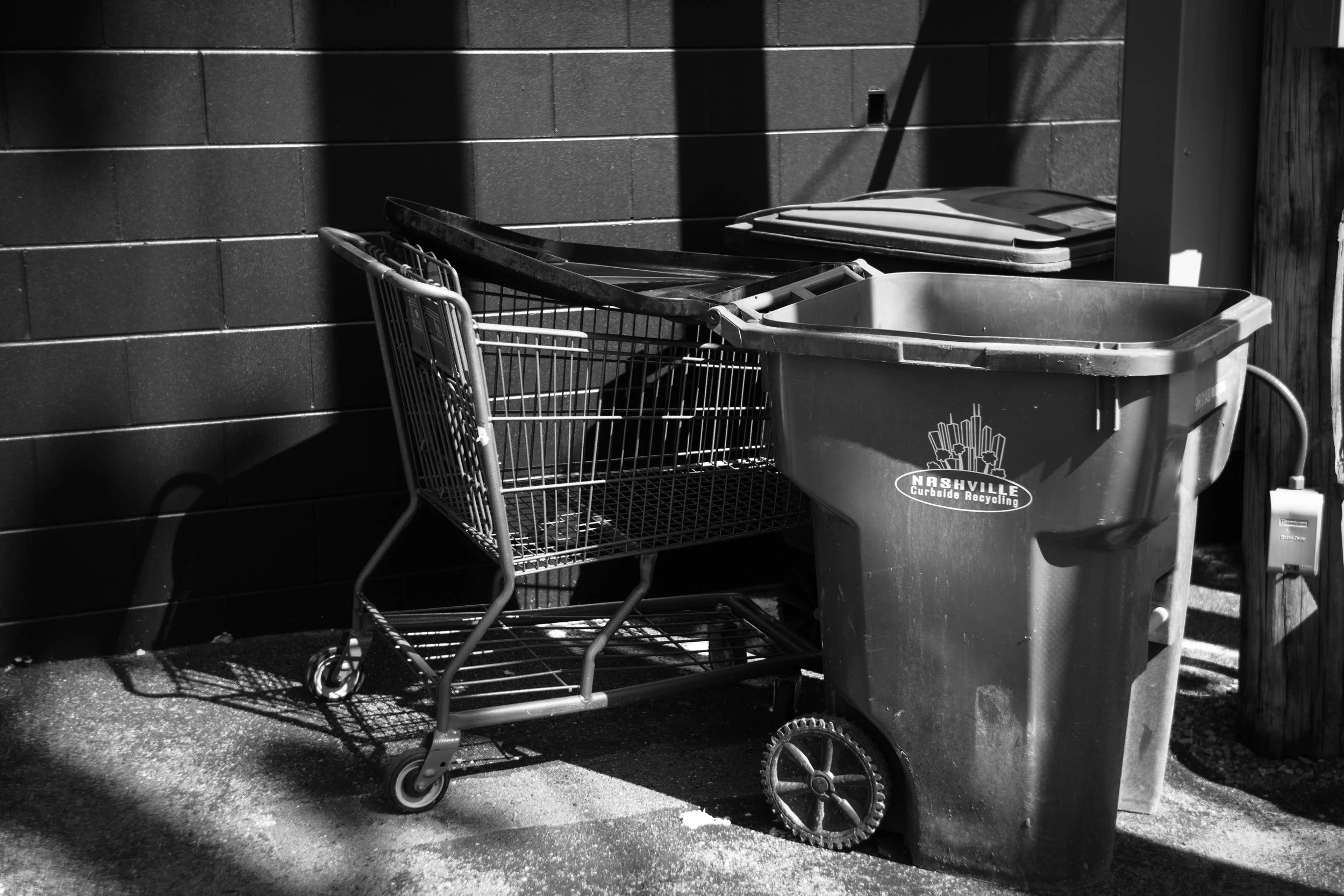 Somewhere a teenager is glad they don't have to push this cart in from the parking lot. 
