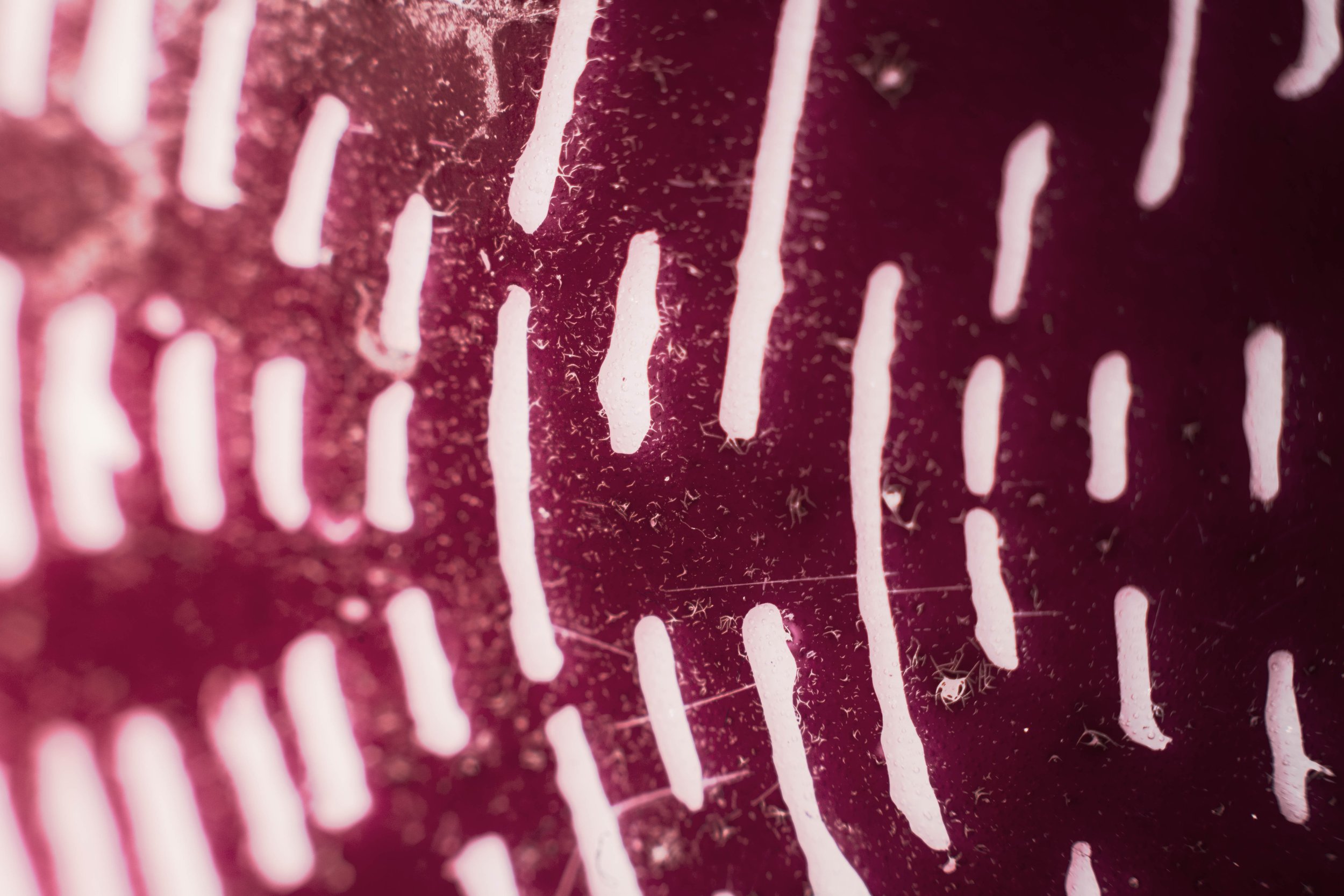 Macro shot of a porcelain egg cup.