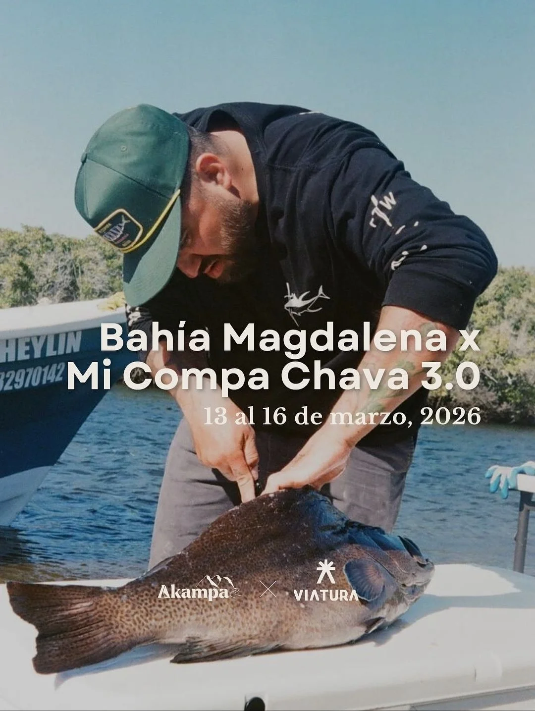 Bah&iacute;a Magdalena x Mi Compa Chava 3.0 🦪

La tercera edici&oacute;n de esta experiencia &uacute;nica llega con todo &mdash; mariscos frescos, fuego, y el mar como protagonista. 🐟

Y s&iacute;, &iexcl;@gallorozco, el creador de @micompachava, r