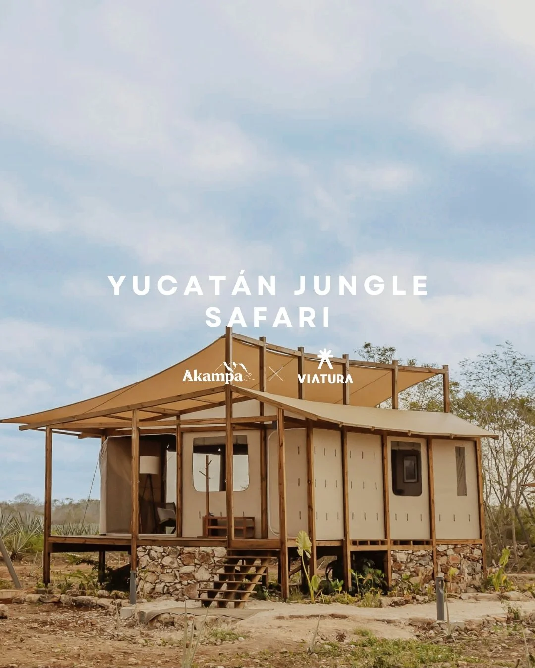 Yucat&aacute;n Jungle Safari 

Cuatro d&iacute;as, tres noches, y una experiencia creada para explorar la biodiversidad de este m&aacute;gico lugar y reconectar con la naturaleza, hosped&aacute;ndonos en medio de la selva yucateca, viviendo una exper