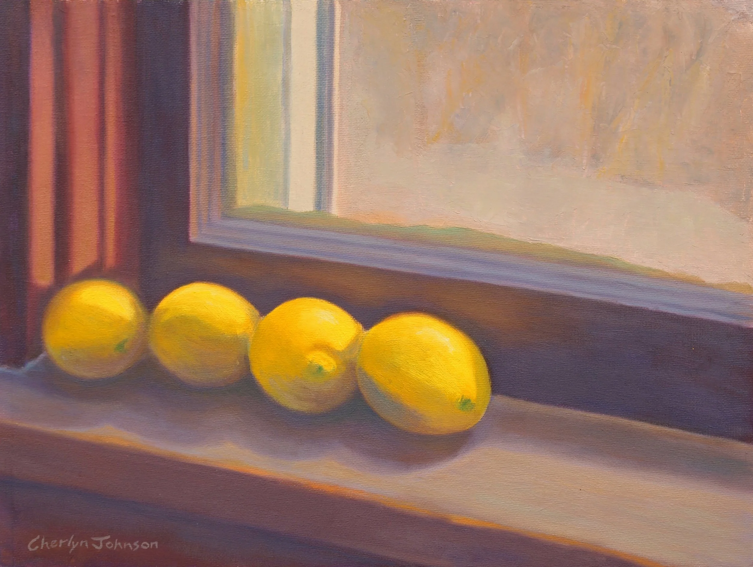 March Lemons, 12x16, $450