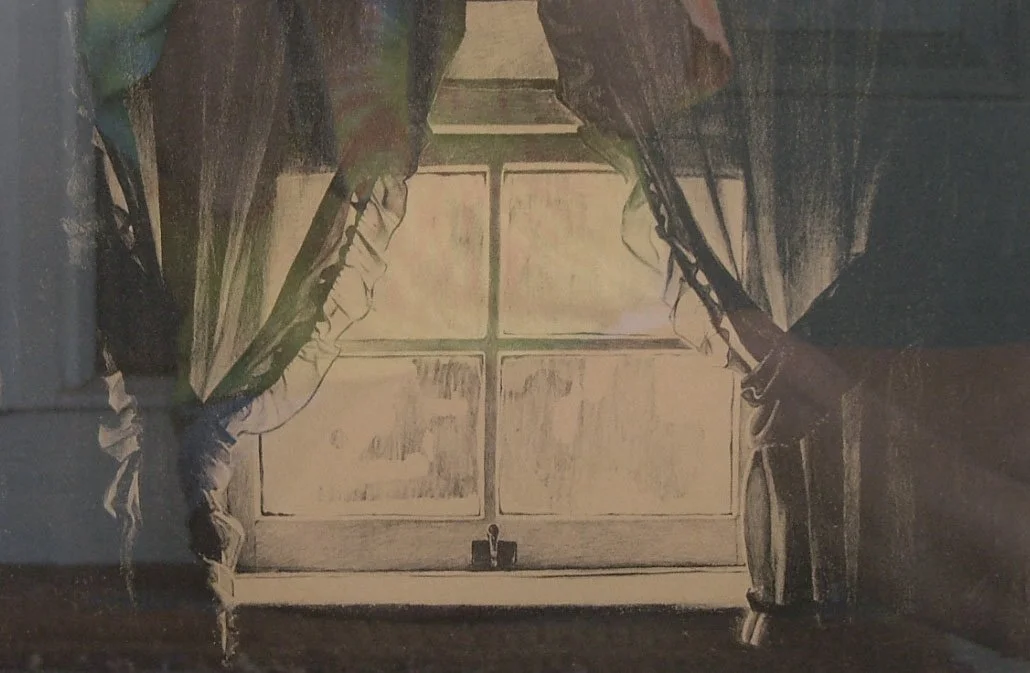 Window, Lithograph, College