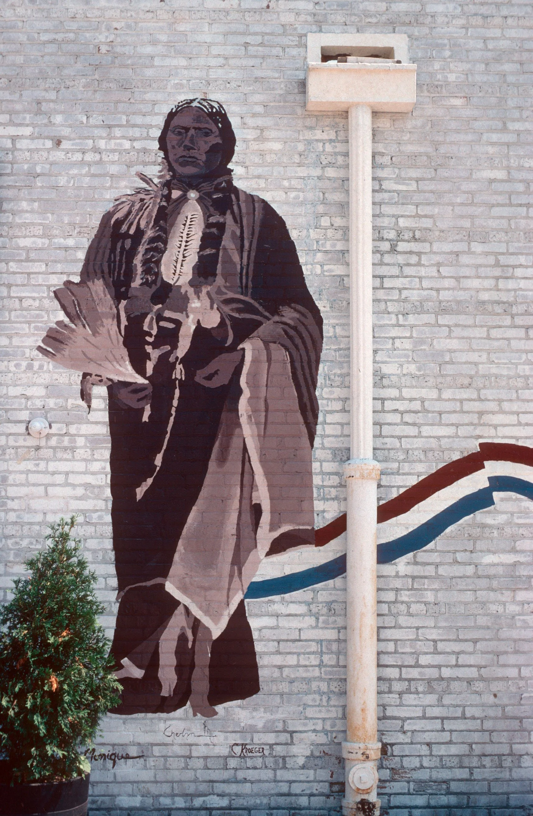 Bicentennial Mural, Summer, age 16