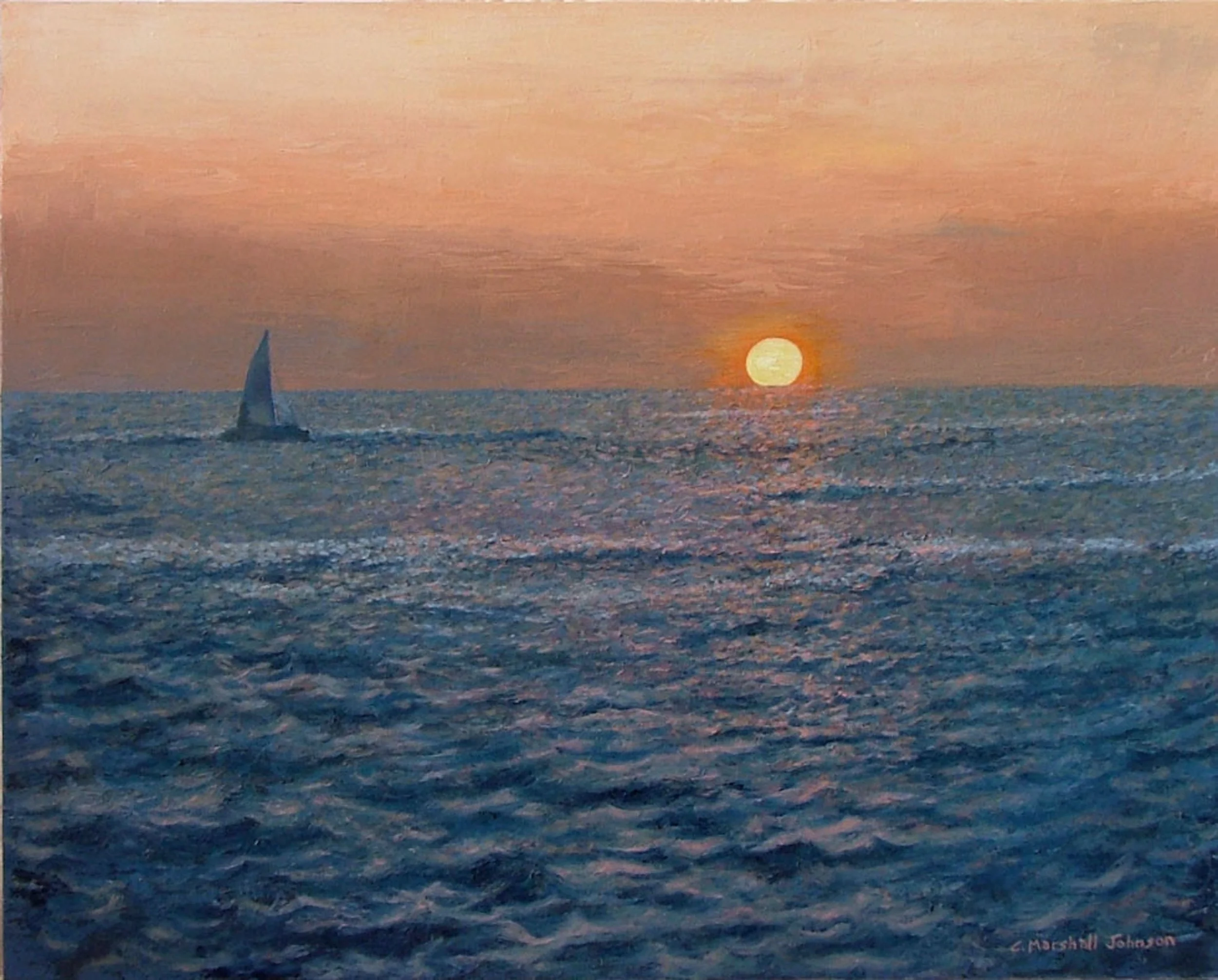 Sunset on Kauai, 24x30, NFS