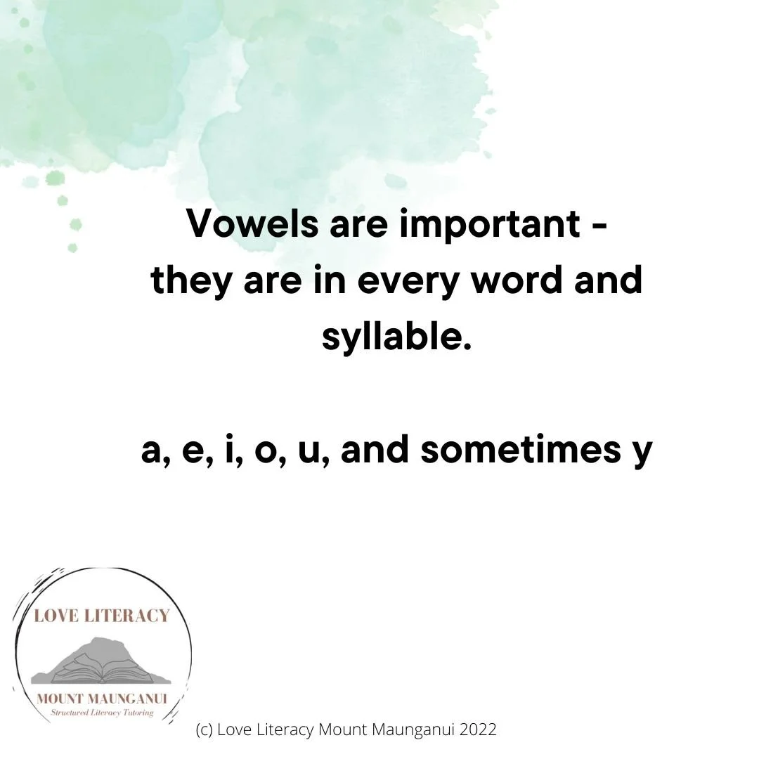 The importance of vowels.