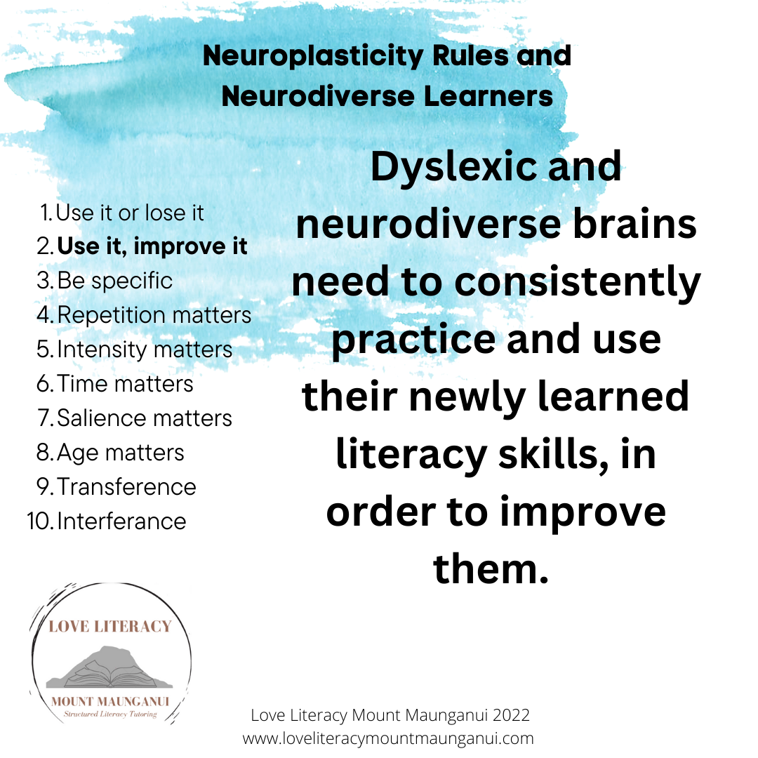 Use it, to improve it.