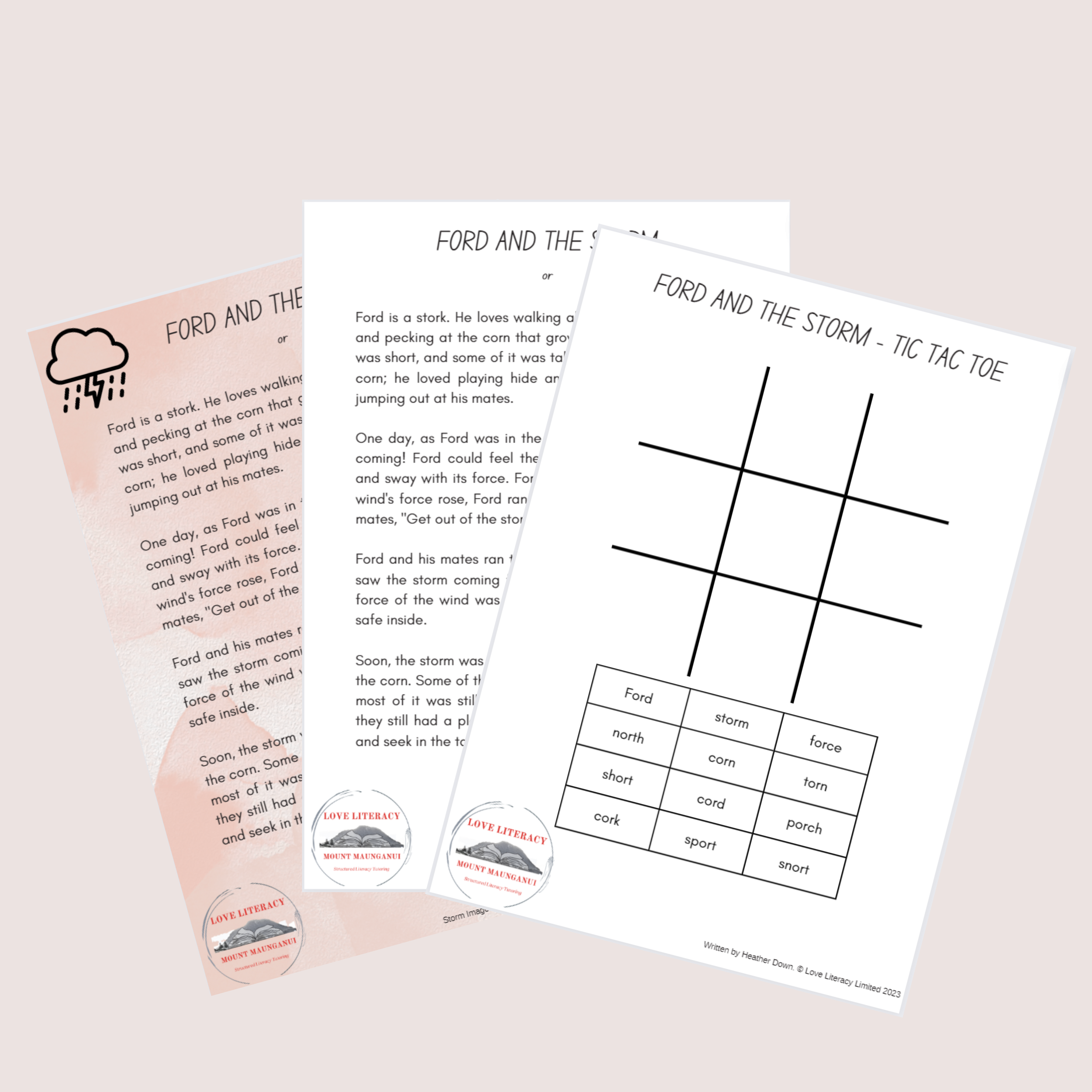 Ford and the Storm - 'or' reading passage