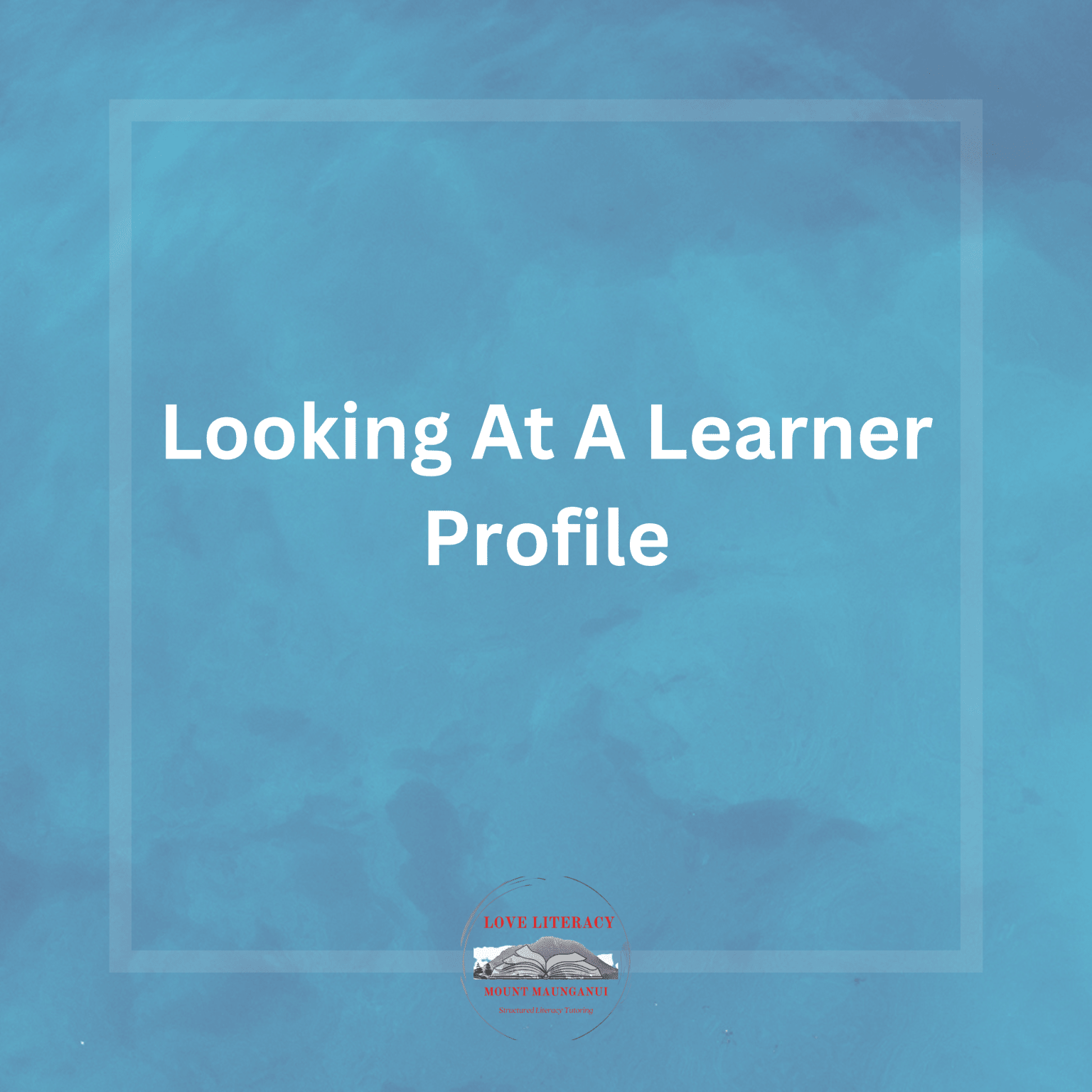 Exploring a Learner Profile.