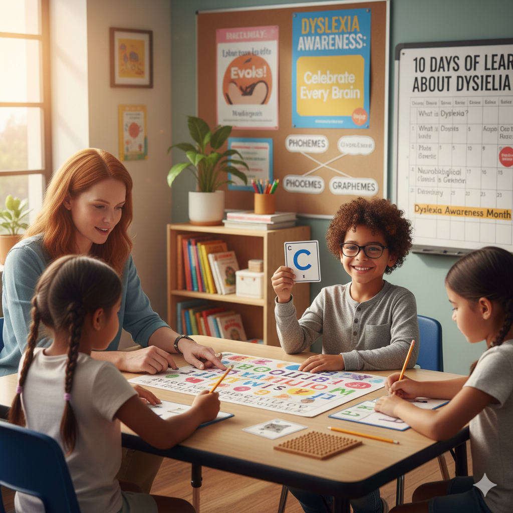 10 Days of Learning About Dyslexia