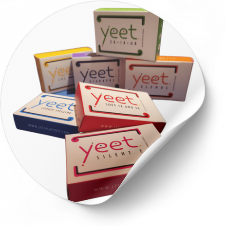 Yeet literacy card game decks designed from real tutoring sessions, featuring spelling patterns and sound rules to help learners improve decoding, repetition, and reading fluency through play.