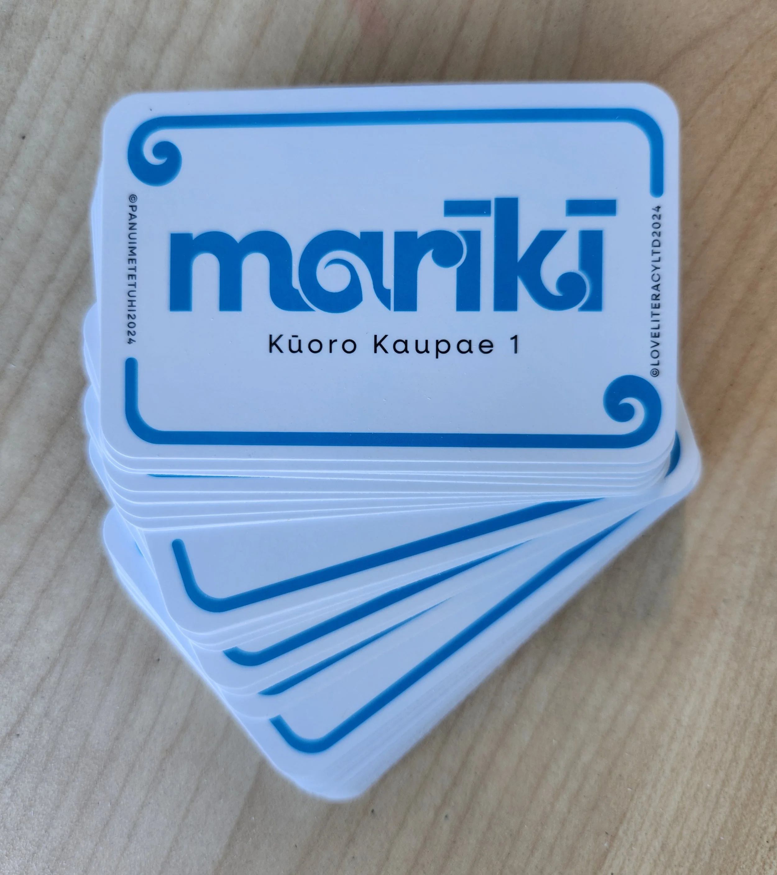 Pack of game cards: Marīkī Kūoro Kaupae 1