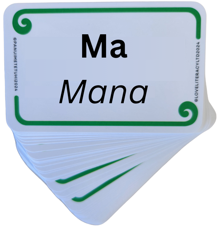 Acknowledging Mahina Selby-Law for her expertise and mahi; this Marīkī card game follows her Hanganga Reo Matatini scope and sequence.