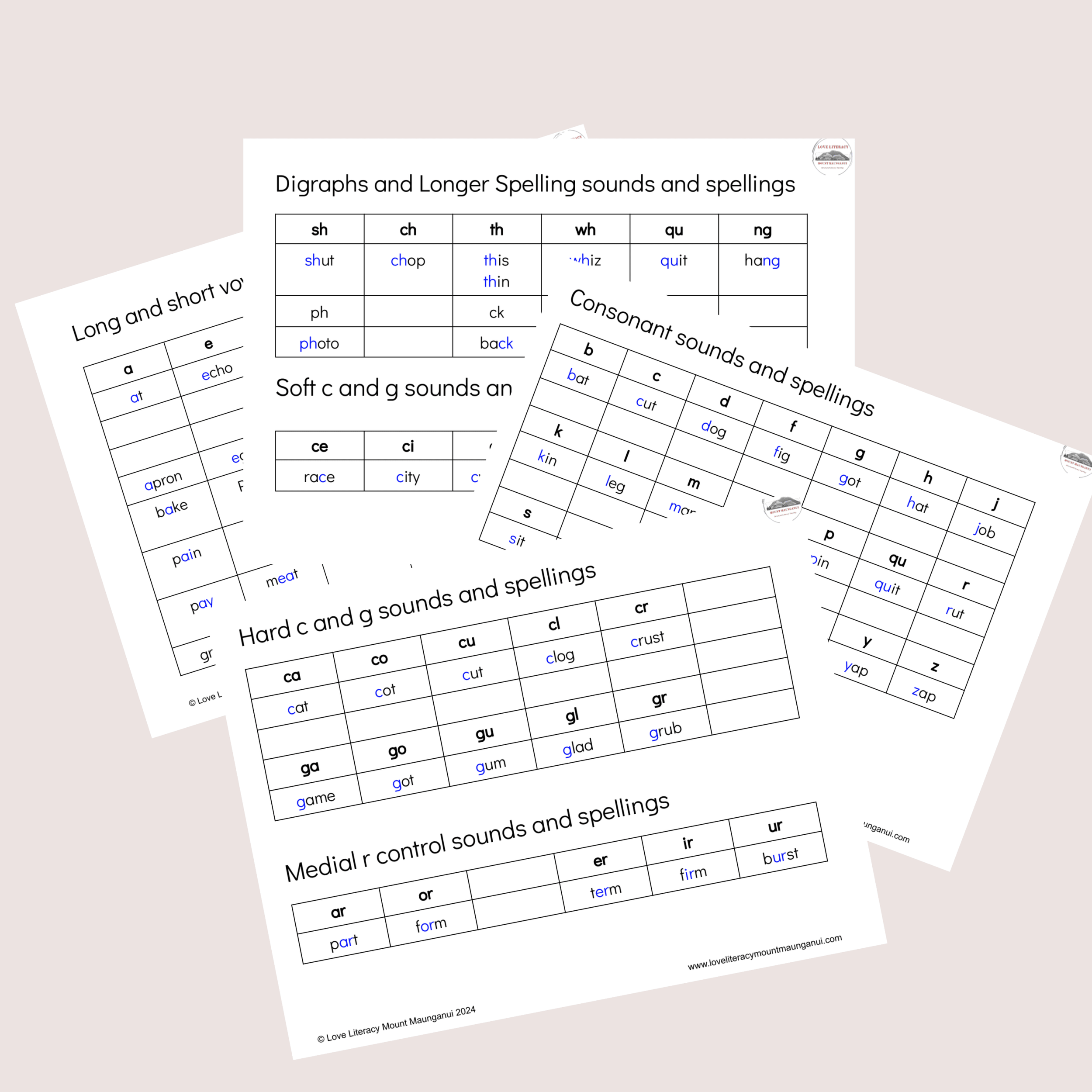 Soundpack Sounds and Spellings