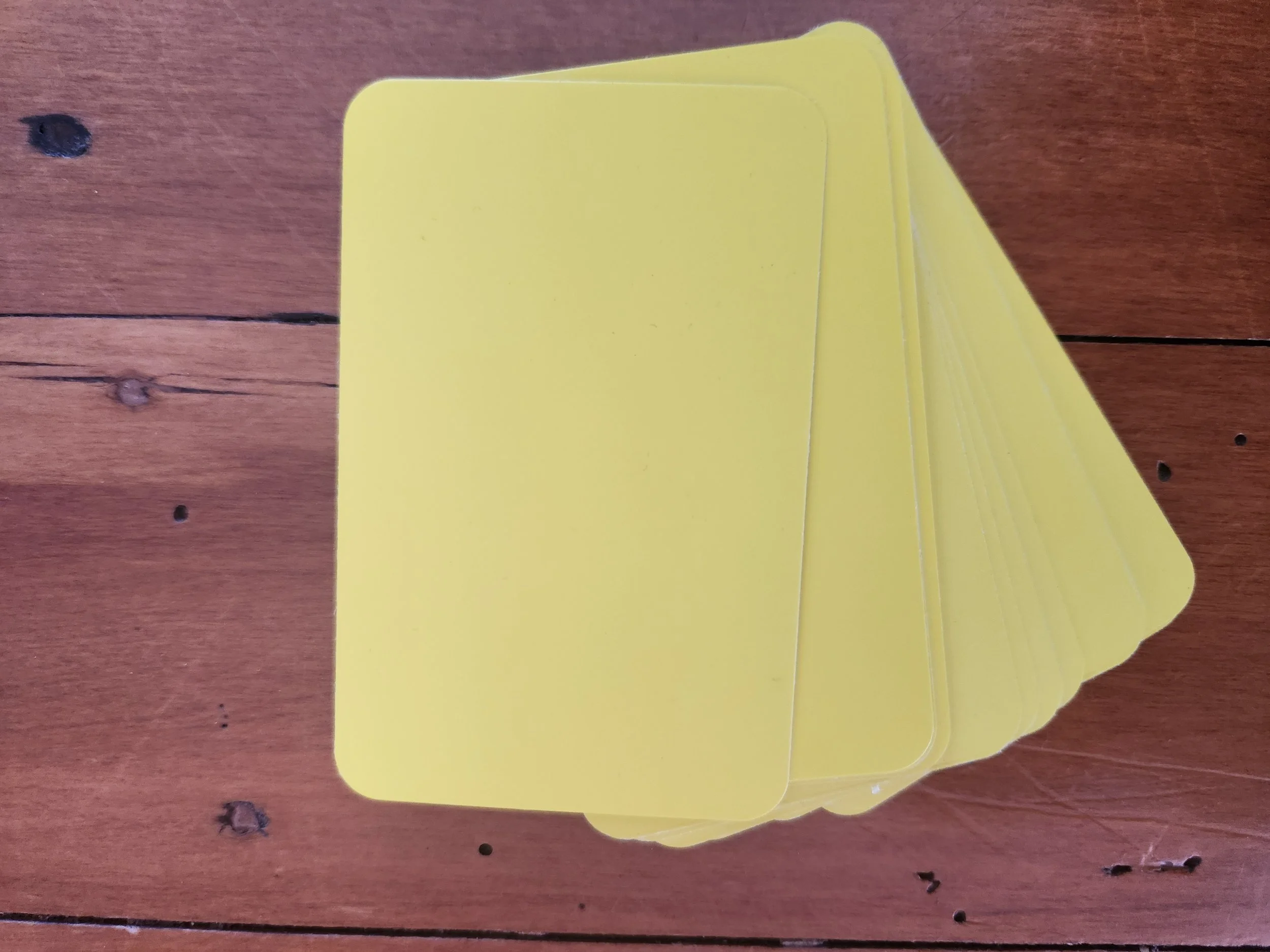 Blank Vocabulary Cards