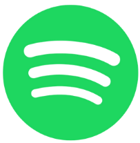Green Spotify logo icon